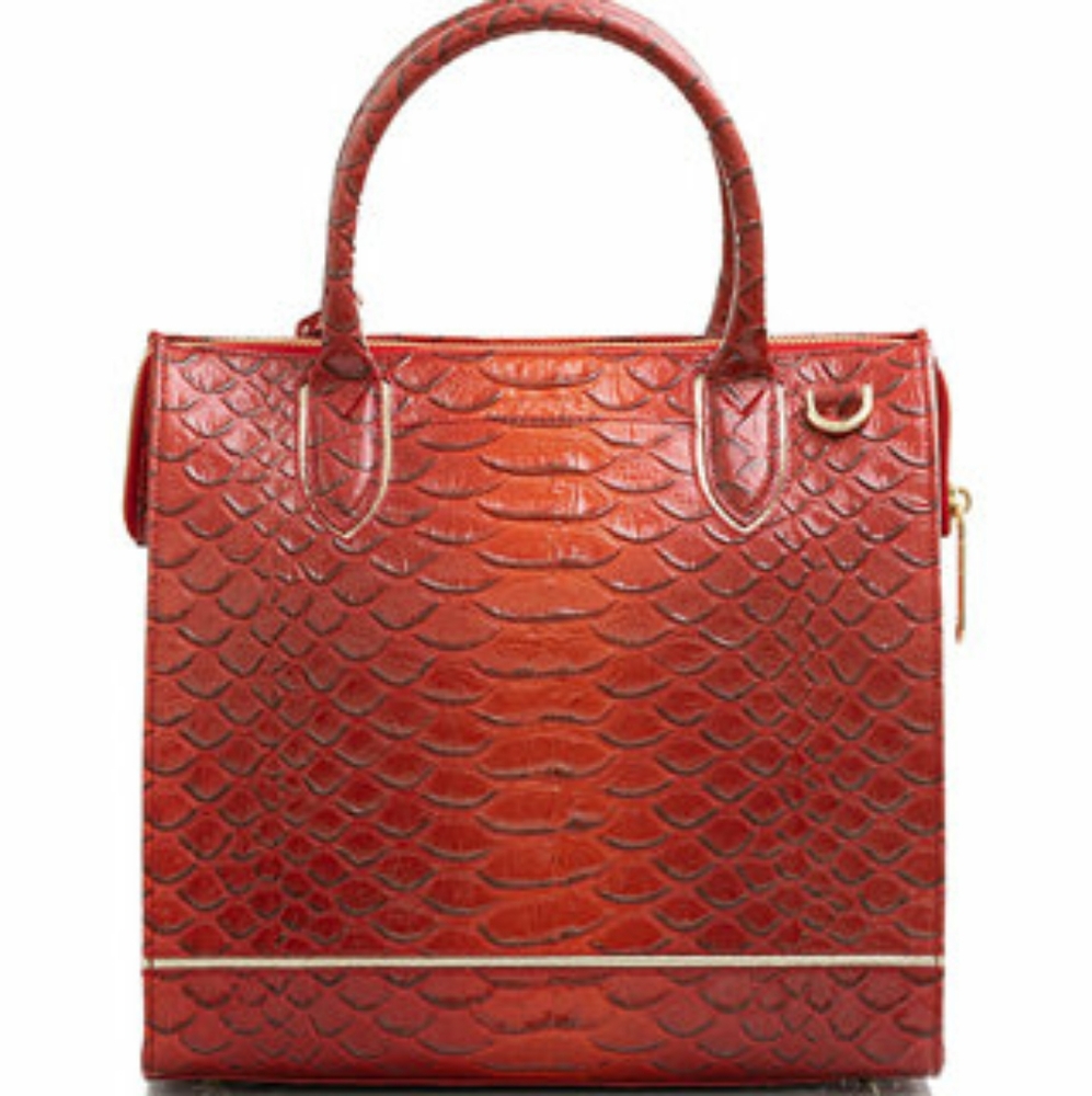 Brahmin Caroline Satchel in Heat - Picture 2 of 6
